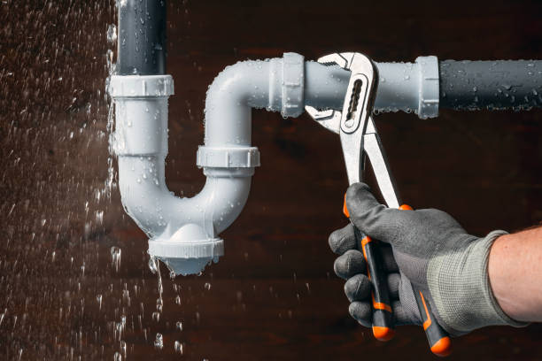 Professional Plumbing technician working in Lake City, PA